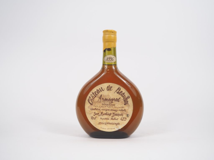 1 BOUTEILLE ARMAGNAC CHÂTEAU DE BEAUHAS 42° - 1996