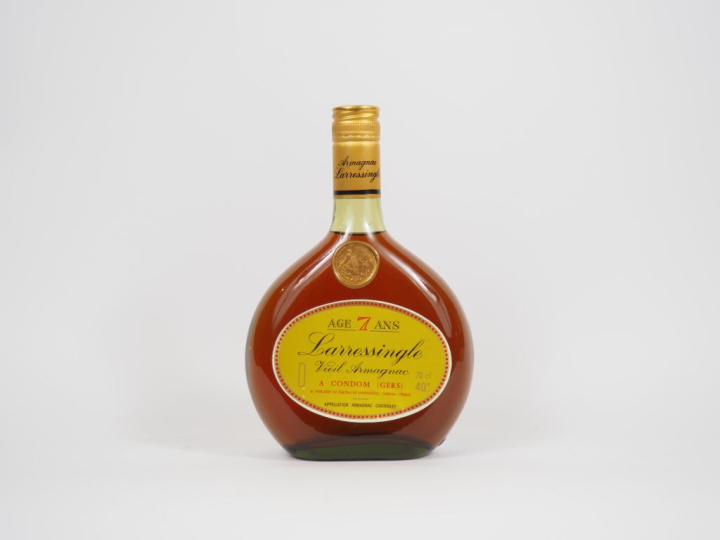 1 BOUTEILLE VIEIL ARMAGNAC "7 ANS" LARRESSINGLE