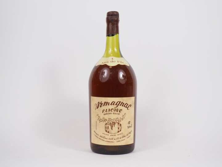 1 POT (2,5 L) ARMAGNAC "4 ANS DE FÛT" F. LACAVE 45°