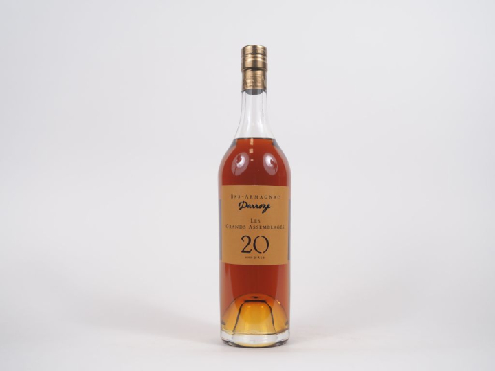1 BOUTEILLE BAS ARMAGNAC DARROZE "LES GRANDS ASSEMBLAGES" 20 ANS D'AGE