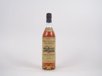 Vente aux enchères 1 BOUTEILLE ARMAGNAC "20 ANS" CHÂTEAU DE PELLEHAUT 41° - ETLS