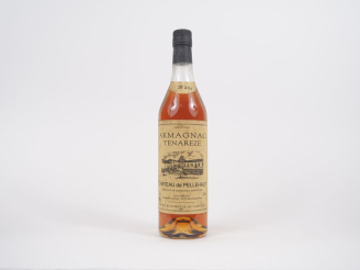 Vente aux enchères 1 BOUTEILLE ARMAGNAC "20 ANS" CHÂTEAU DE PELLEHAUT 41° - COFFRET