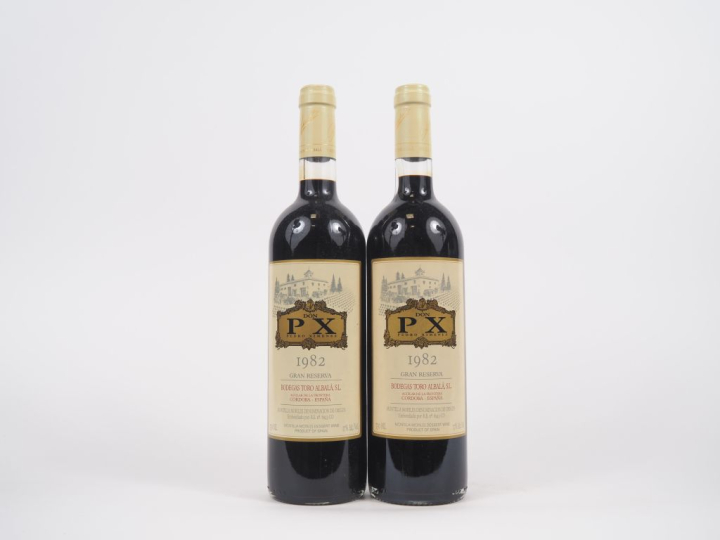 2 BOUTEILLES VIN DE DESSERT BODEGAS TORO ALBALA GRAN RESERVA - 1982