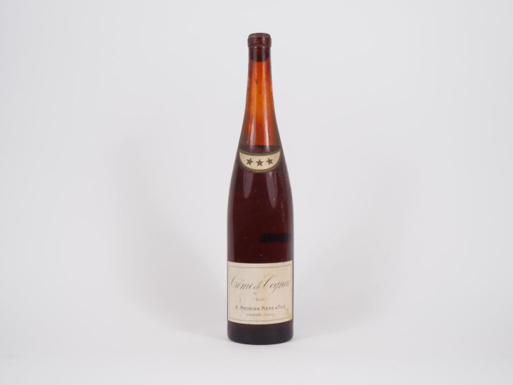 1 BOUTEILLE CRÈME DE CASSIS MEUNIER MÈRE   FILS VOIRON - CAPSULE MANQU