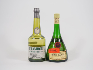 Vente aux enchères 2 ALCOOLS DIVERS : 1 FRAMBOISE EAU DE VIE SELECTIONNÉE LEMERCIER FRÈRE