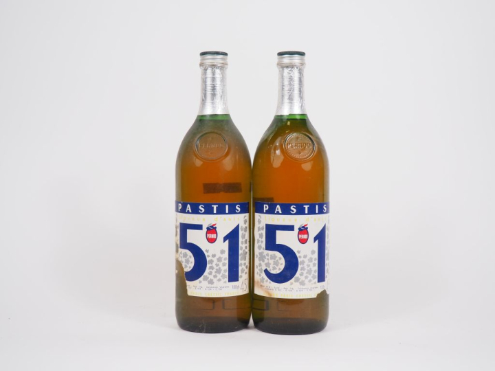 2 BOUTEILLES PASTIS 51 PERNOD - ETA