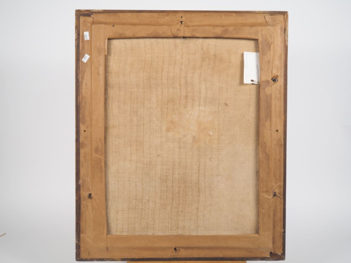 Ecole française XVIIIème.  "portrait d'homme" Pastel Dim. 58,5 x 47 cm