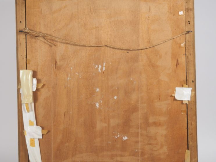 Lithographie d'après une école italienne. "l'éruption du Vésuve" Aquar