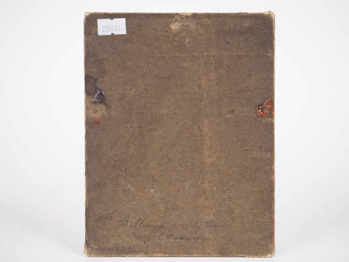 H. DAUMIER.(attribué à) "Portrait de Madame Bellanger, mère du peintre