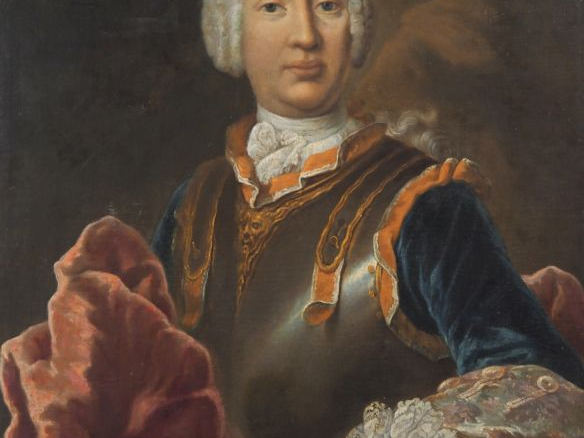 Ecole autrichienne du XVIIIe, suiveur de Martin van Mijtens "Portrait 