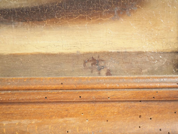 Narcisse CHAILLOU.  "nature morte" Paire d'huiles sur toiles, signées 