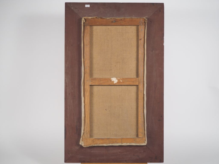 Edouard VERSCHAFFELT.  "Portrait de jeunes filles d'Afrique du Nord" H