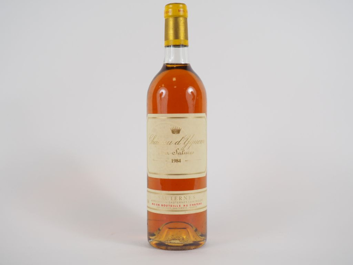 1 BOUTEILLE CHÂTEAU D'YQUEM 1er CCS SAUTERNES - 1984 - BG