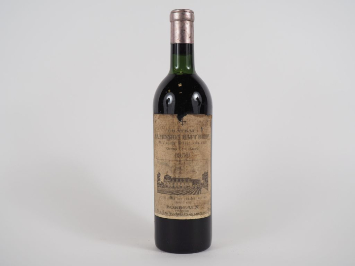 1 BOUTEILLE CHÂTEAU LA MISSION HAUT BRION GCC GRAVES - 1958 - BG-LB/EA