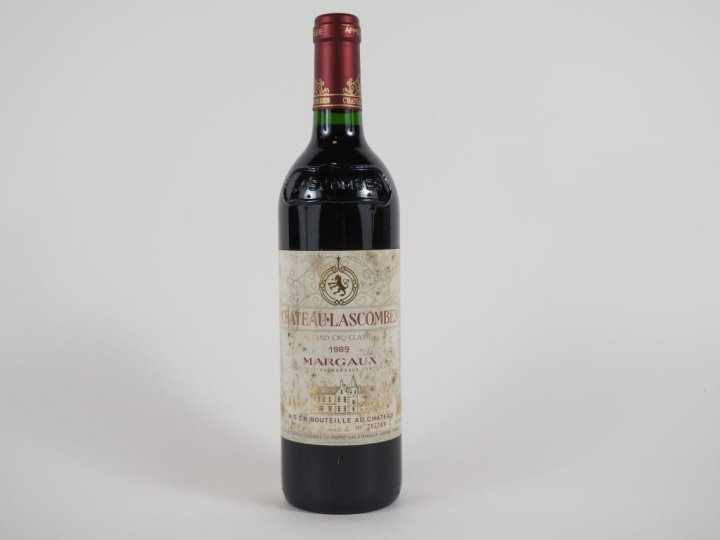 1 BOUTEILLE CHÂTEAU LASCOMBES GCC MARGAUX - 1989 - ELT