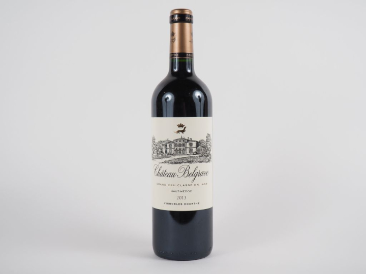 1 BOUTEILLE CHÂTEAU BELGRAVE GCC HAUT MÉDOC - 2013