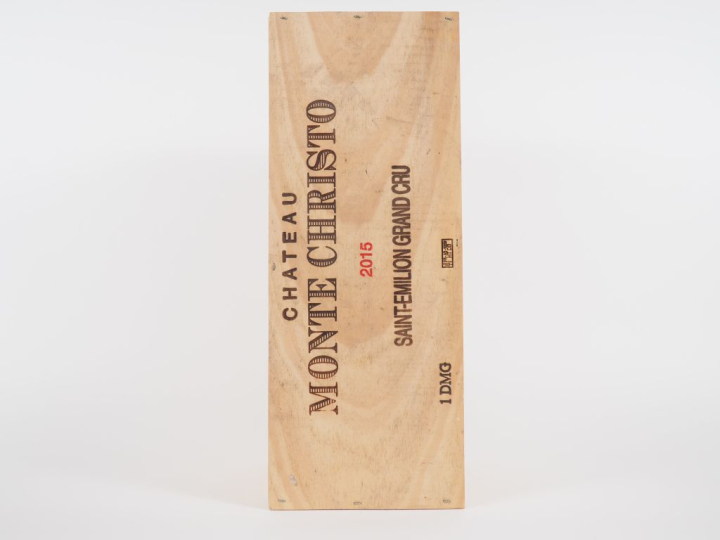 1 DOUBLE MAGNUM (3 L) CHÂTEAU MONTE CHRIST0 GC ST ÉMILION - 2015 - CBO