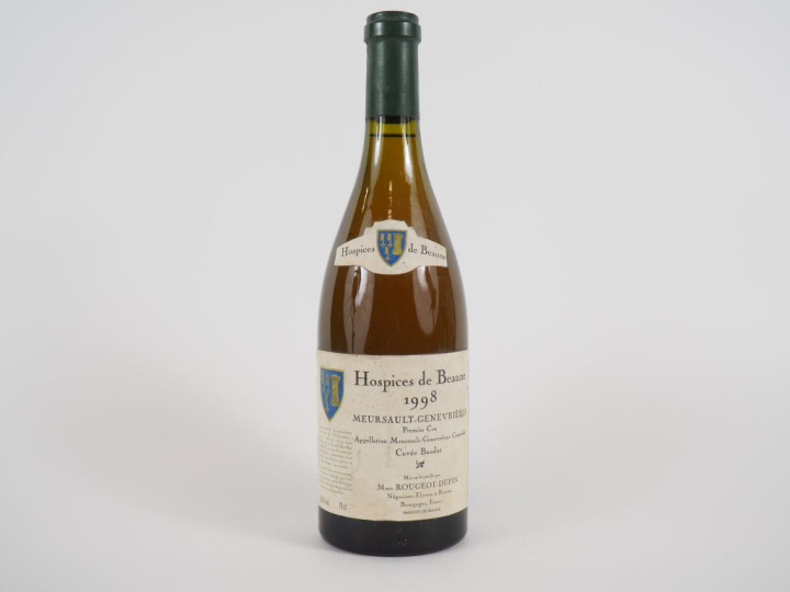1 BOUTEILLE MEURSAULT GENEVRIÈRES 1er CRU 'CUVÉE BAUDOT' HDB MARC ROUG