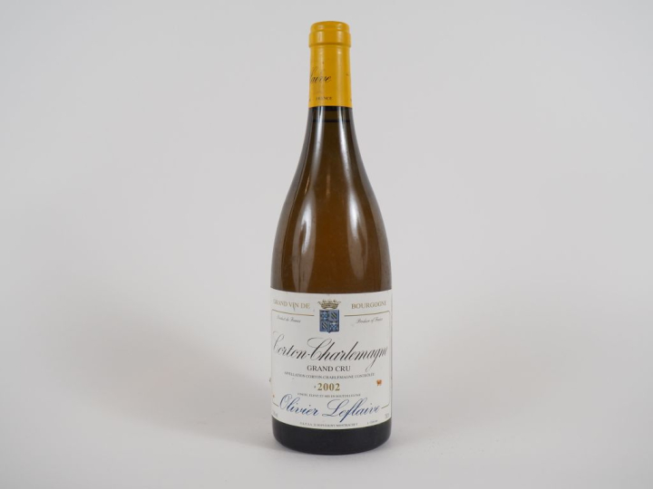 1 BOUTEILLE CORTON CHARLEMAGNE GC OLIVIER LEFLAIVE - 2002