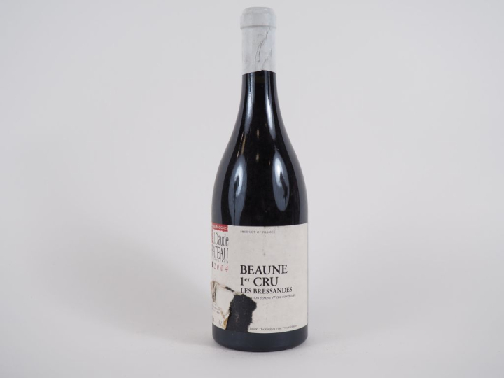 1 BOUTEILLE BEAUNE 1er CRU 'LES BRESSANDES' J. CLAUDE RATEAU - 2004 - 