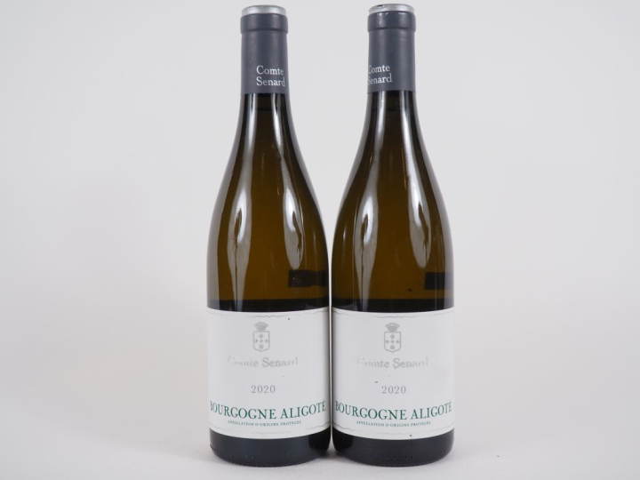 2 BOUTEILLES BOURGOGNE ALIGOTÉ COMTE SENARD - 2020