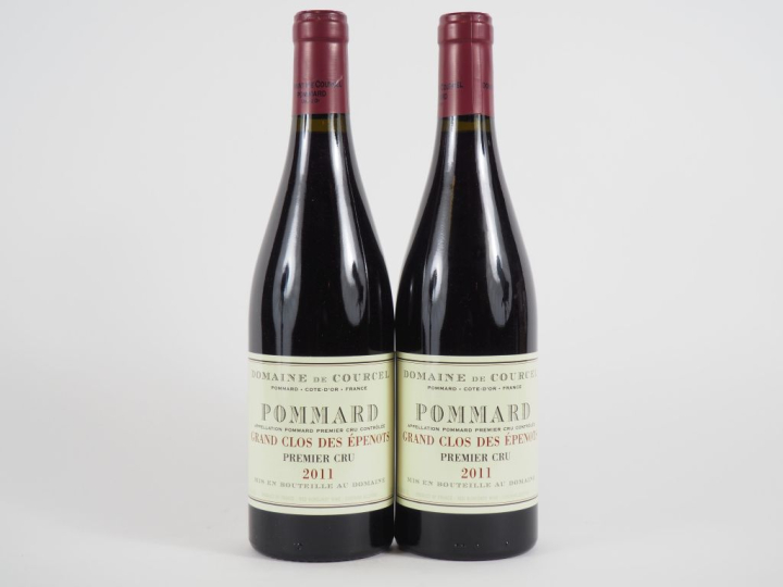 2 BOUTEILLES POMMARD 1er CRU 'GRAND CLOS DES ÉPENOTS' DOMAINE DE COURC