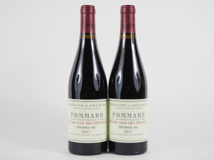 2 BOUTEILLES POMMARD 1er CRU 'GRAND CLOS DES ÉPENOTS' DOMAINE DE COURC