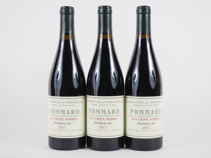 3 BOUTEILLES POMMARD 1er CRU 'LES CROIX NOIRES' DOMAINE DE COURCEL - 2