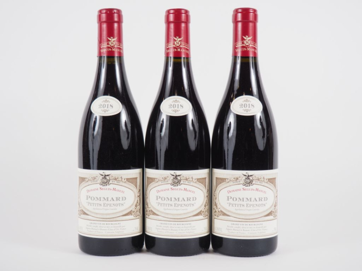 3 BOUTEILLES POMMARD 'PETITS ÉPENOTS' DOMAINE SEGUIN MANUEL - 2018