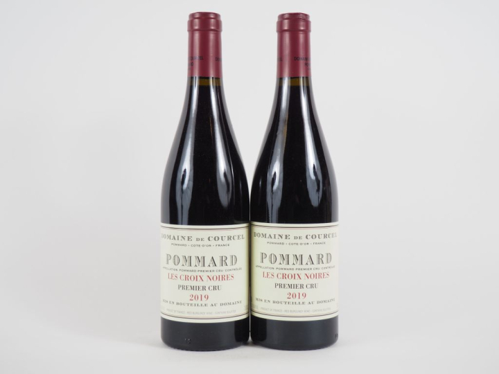 2 BOUTEILLES POMMARD 1er CRU 'LES CROIX NOIRES' DOMAINE DE COURCEL - 2