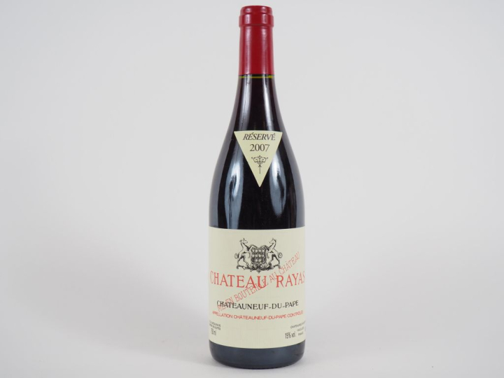 1 BOUTELLE CHÂTEAU RAYAS CHÂTEAUNEUF DU PAPE - 2007