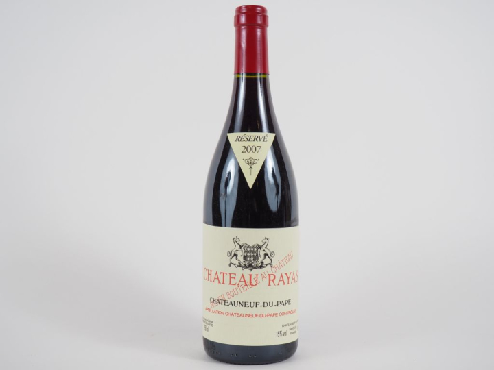 1 BOUTELLE CHÂTEAU RAYAS CHÂTEAUNEUF DU PAPE - 2007