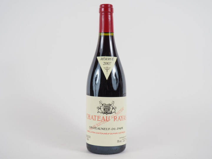 1 BOUTELLE CHÂTEAU RAYAS CHÂTEAUNEUF DU PAPE - 2007