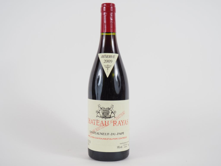1 BOUTELLE CHÂTEAU RAYAS CHÂTEAUNEUF DU PAPE - 2009  - ETLD/ETL FROISS