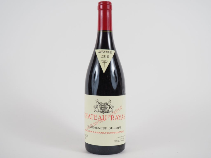 1 BOUTEILLE CHÂTEAU RAYAS CHÂTEAUNEUF DU PAPE - 2010