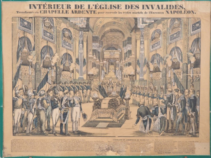 Lot de 43 images d’Epinal sur les campagnes Napoléoniennes ou la vie d