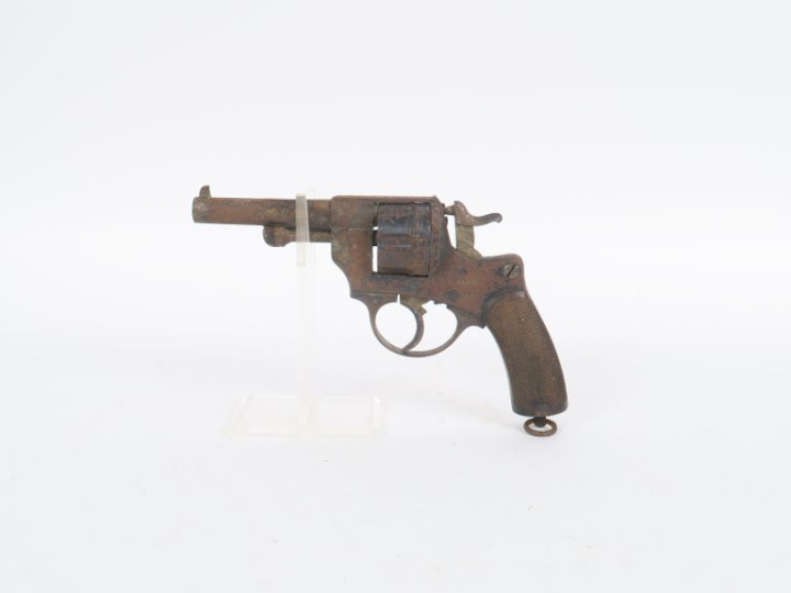 Revolver d’officier modèle 1874 S-1880, six coups, calibre 11/73 mm Ca