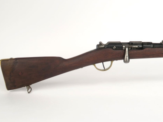 Vente aux enchères Mousqueton modèle 1874 Gras, modifié pour l’export en Asie.  Canon ave