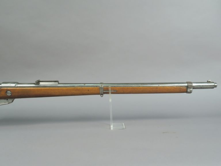 Fusil Gewehr 88 Turc.  Canon marqué « DANZIG 1890 ». Crosse en noyer a