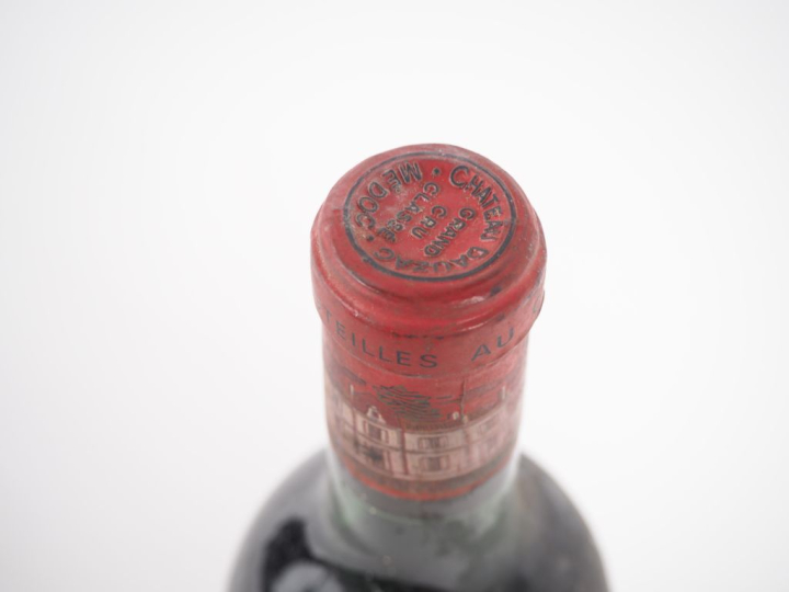 1 BOUTEILLE CHÂTEAU DAUZAC GCC MARGAUX - 1967 - BG/EA