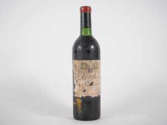 Vente aux enchères 1 BOUTEILLE CLOS FOURTET 1er GCC ST ÉMILION - 1972 - BG/ETA/CAPSULE AB
