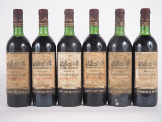 Vente aux enchères 6 BOUTEILLES CHÂTEAU TOUR DU PAS ST GEORGES ST ÉMILION - 1980 - 2 BG/4