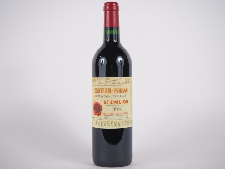 1 BOUTEILLE CHÂTEAU FIGEAC 1er GCC ST ÉMILION - 1995