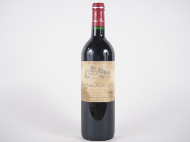 1 BOUTEILLE CHÂTEAU BEAUREGARD POMEROL - 1995 - ETLT