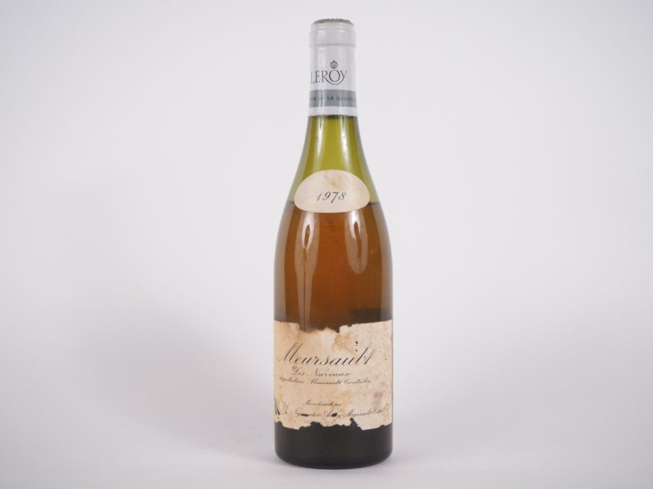 1 BOUTEILLE MEURSAULT 'LES NARVAUX' LEROY - 1978 - 6 CM/EA