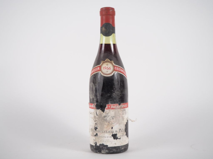 1 BOUTEILLE BOURGOGNE GEISWEILLER   FILS - 1966 - ETA