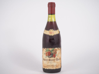 Vente aux enchères 1 BOUTEILLE MOREY SAINT DENIS HENRI GIBOURG - 1973