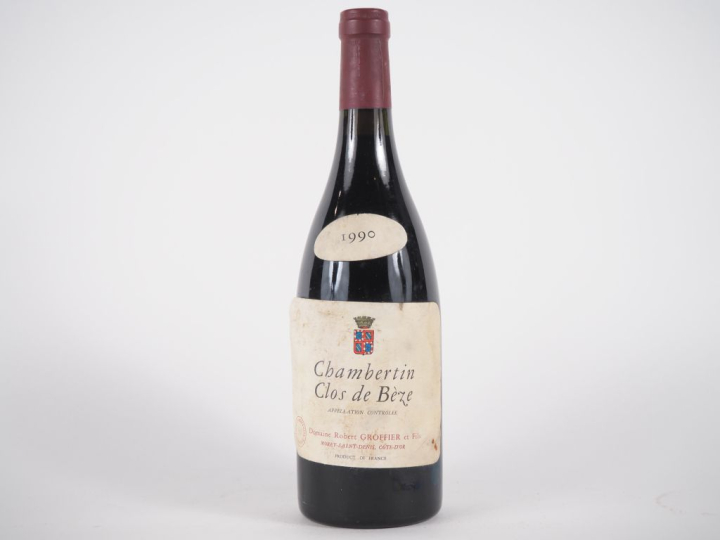 1 BOUTEILLE CHAMBERTIN CLOS DE BÈZE DOMAINE ROBERT GROFFIER   FILS - 1