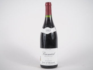 Vente aux enchères 1 BOUTEILLE POMMARD HENRI DE VILLAMONT - 1993