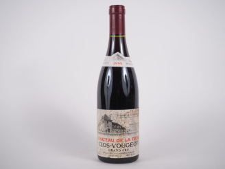 Vente aux enchères 1 BOUTEILLE CLOS VOUGEOT GC 'VIEILLES VIGNES' CHÂTEAU DE LA TOUR - 199